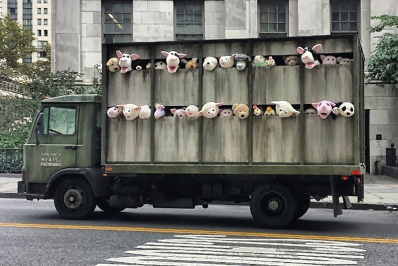 The #Sirens of the Lambs-#Meatpacking district #Banksy